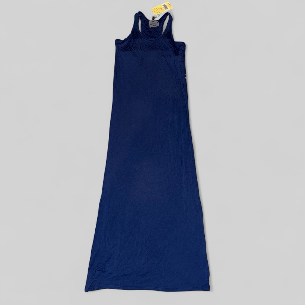 NWT reclinernyc sleep dress nightie second Skin Navy XS